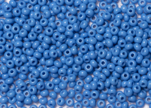 Бисер Чехия круглый 08/0 50г 63080 синий