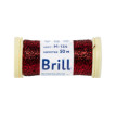 Нитки для вышивания Gamma Brill мулине М металлик 100% полиэстер 50 м M- 121 красный