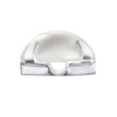 Страз в цапах PRECIOSA 9413/ 01 Crystal  silver 4 мм стекло в пакете белый ( crystal) 24 шт в пакете