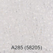 Бисер Чехия " GAMMA" круглый 1 10/ 0 2. 3 мм 5 г 1- й сорт A285 прозрачный/ перламутр ( 58205 ) 